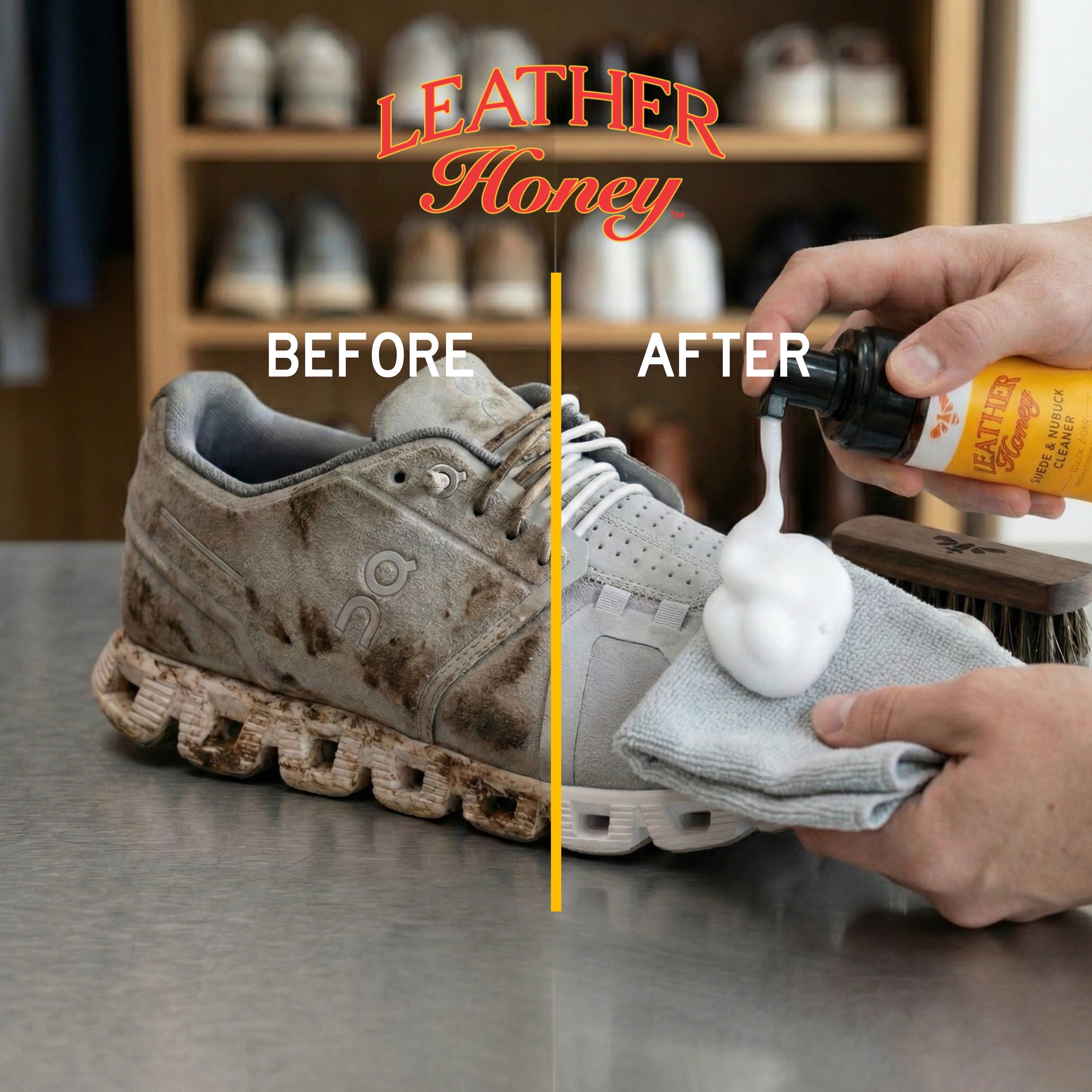 Lint-Free Application Cloth Leather Care Leather Honey