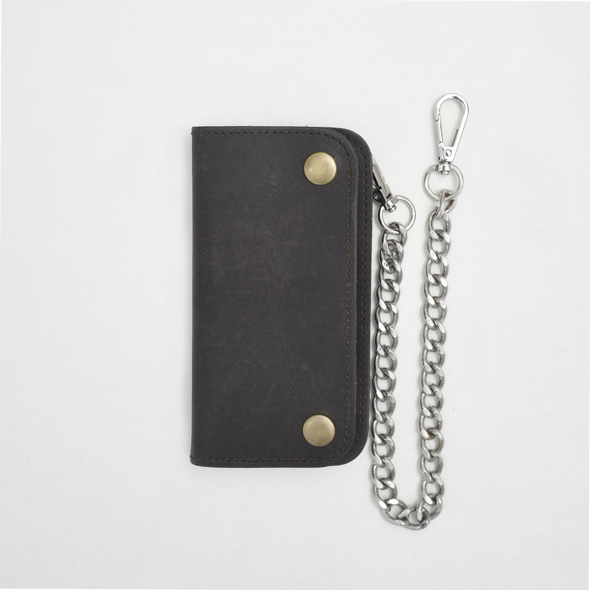 SMALL TRUCKER - Vegetable Tanned Leather Wallet