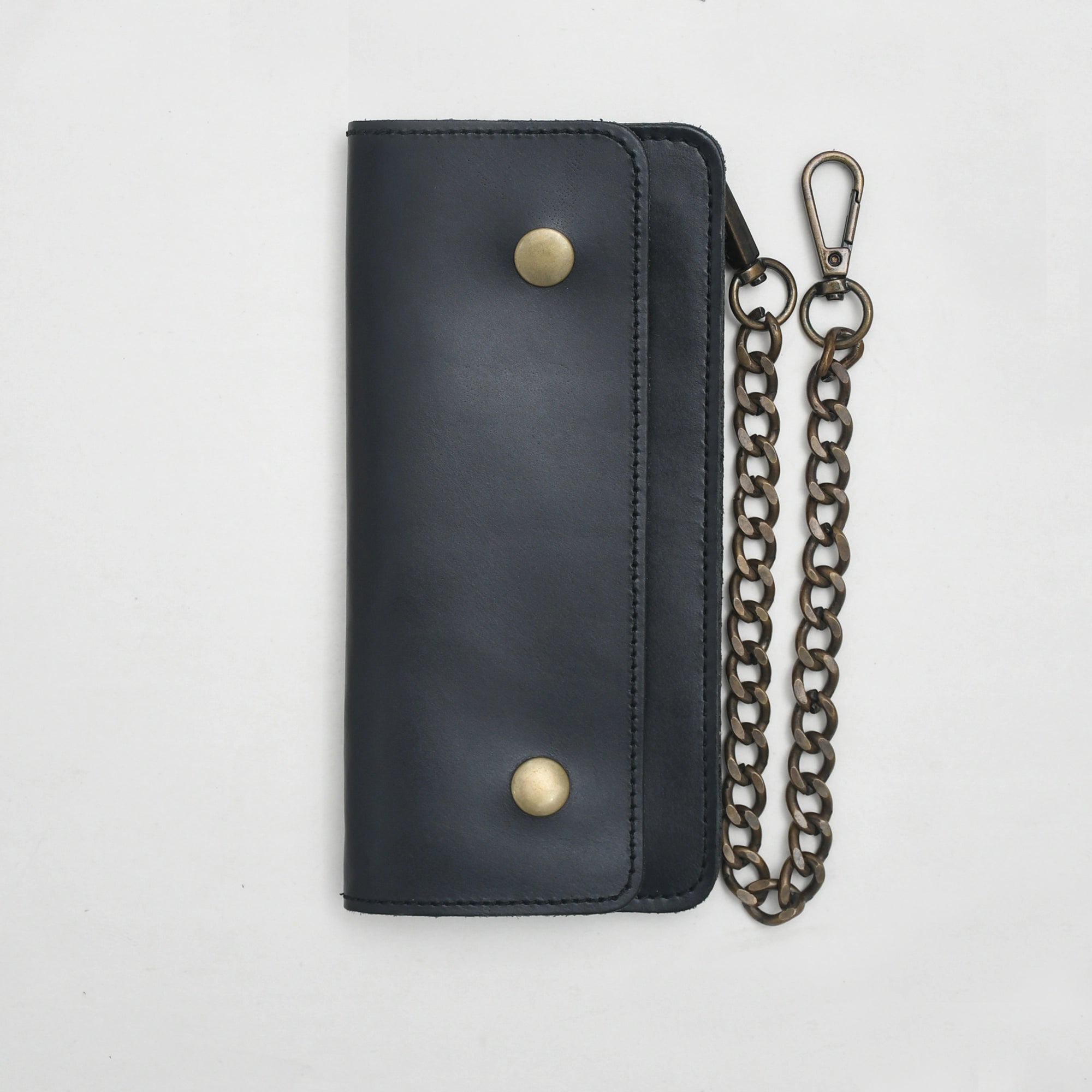 LARGE TRUCKER - Vegetable Tanned Leather Wallet