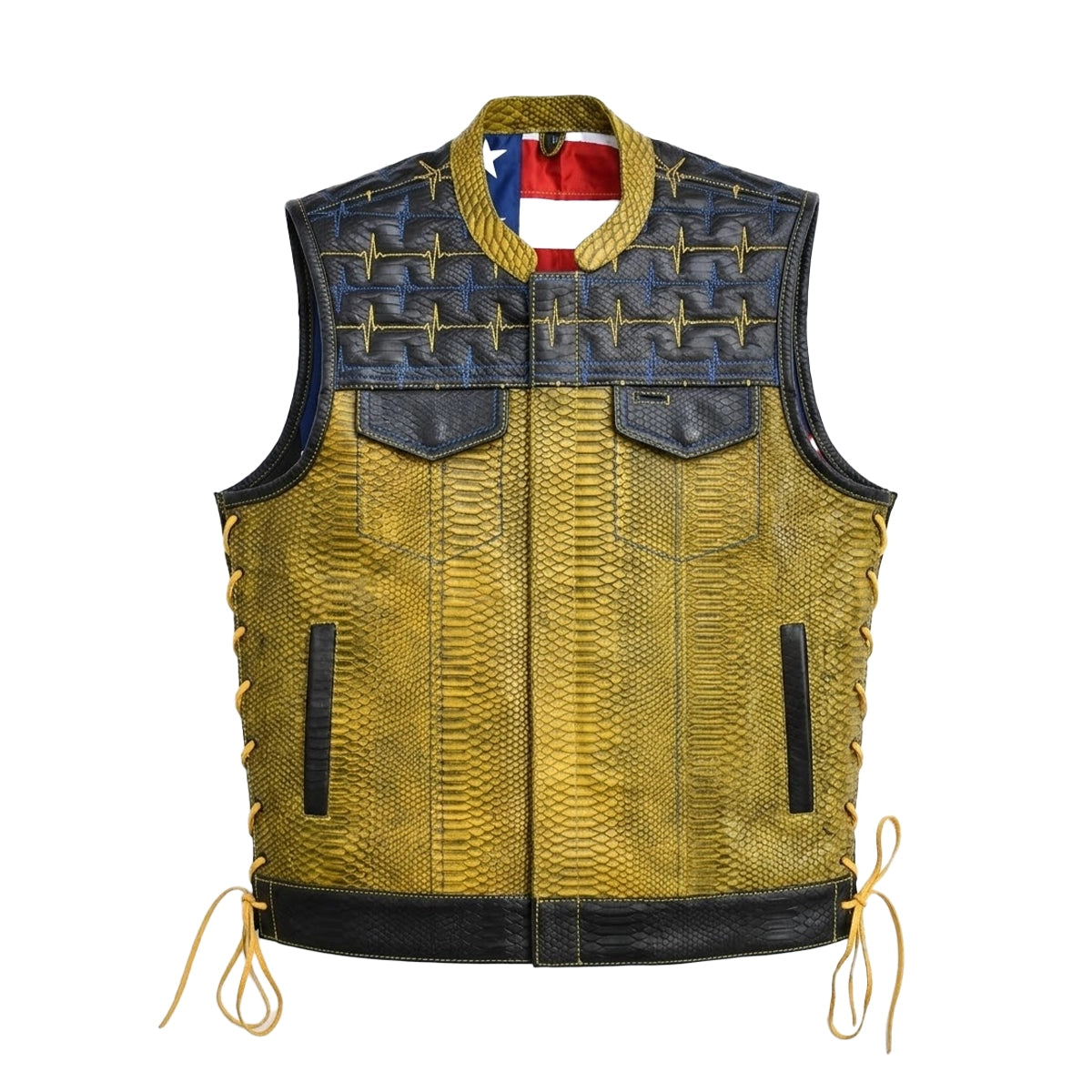 Convoy - Men's Leather Motorcycle Vest