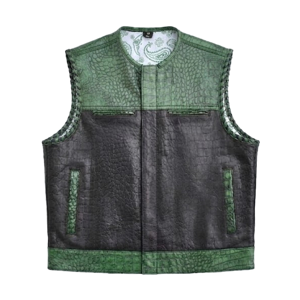 Overdrive - Men's Leather Motorcycle Vest