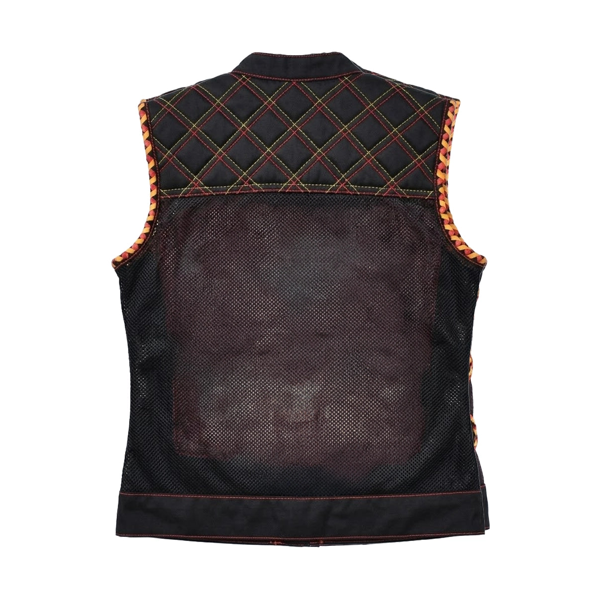 Fireline - Men's Cordure/Mesh Motorcycle Vest Men's Leather Vest Vests
