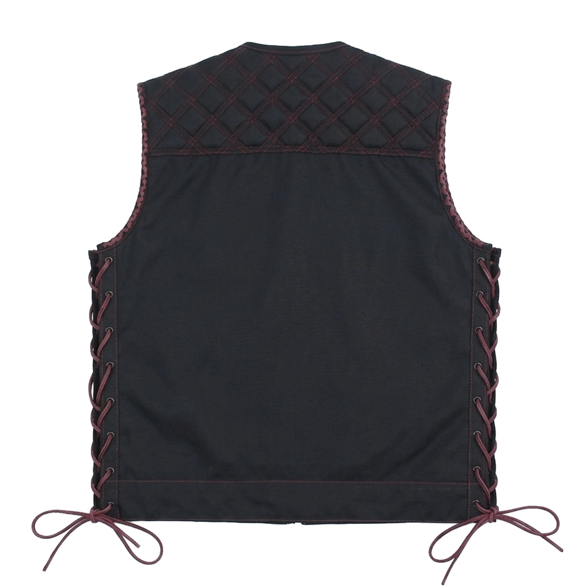 Blacktop - Men’s Cordura Motorcycle Vest Men's Leather Vest Vests
