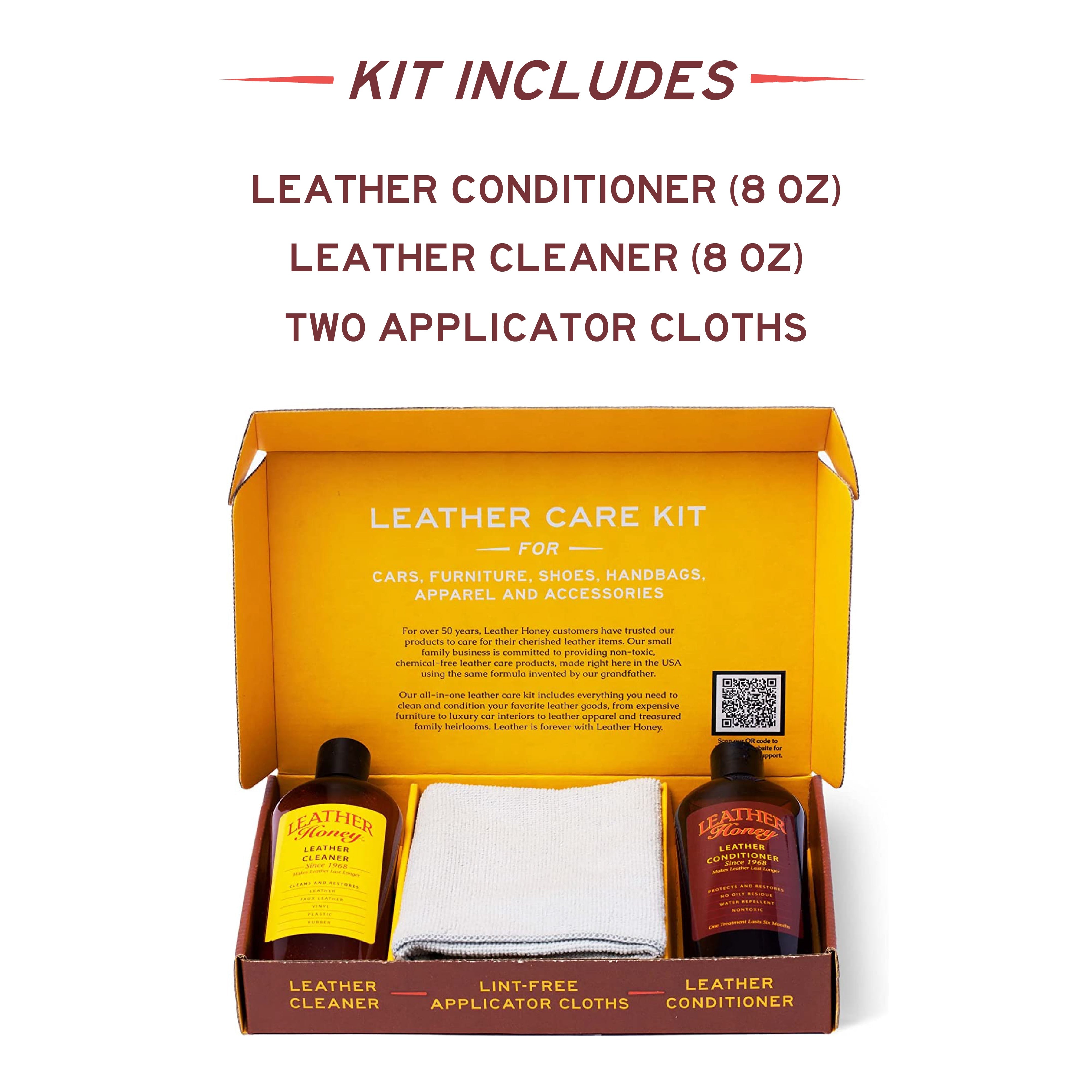 Leather Care Kit Leather Care Leather Honey