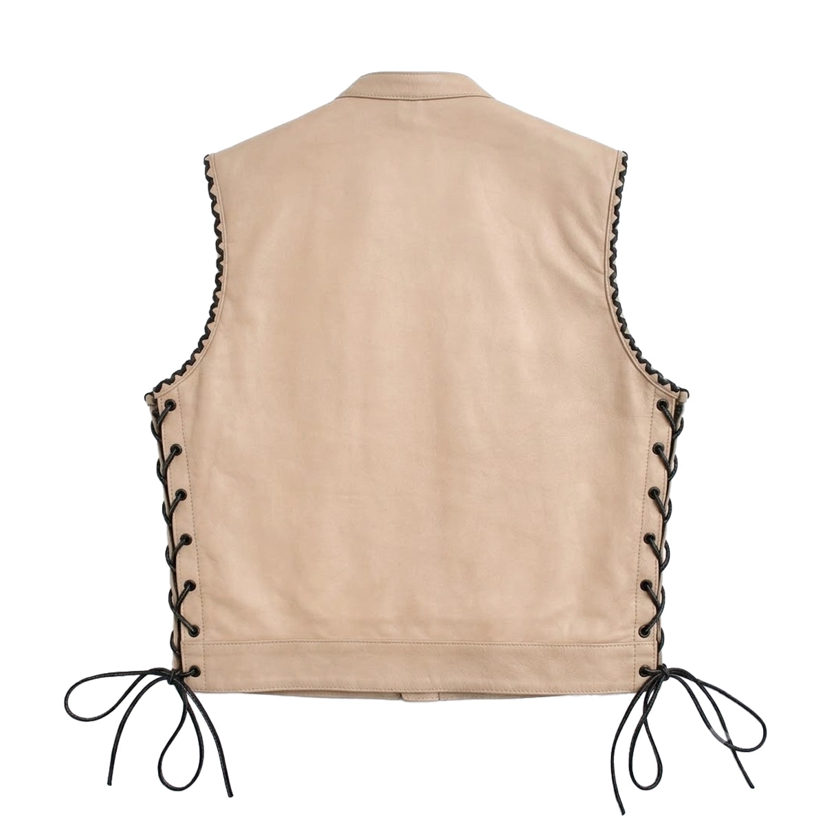 Overtake - Men's Leather Motorcycle Vest Men's Leather Vest Vests