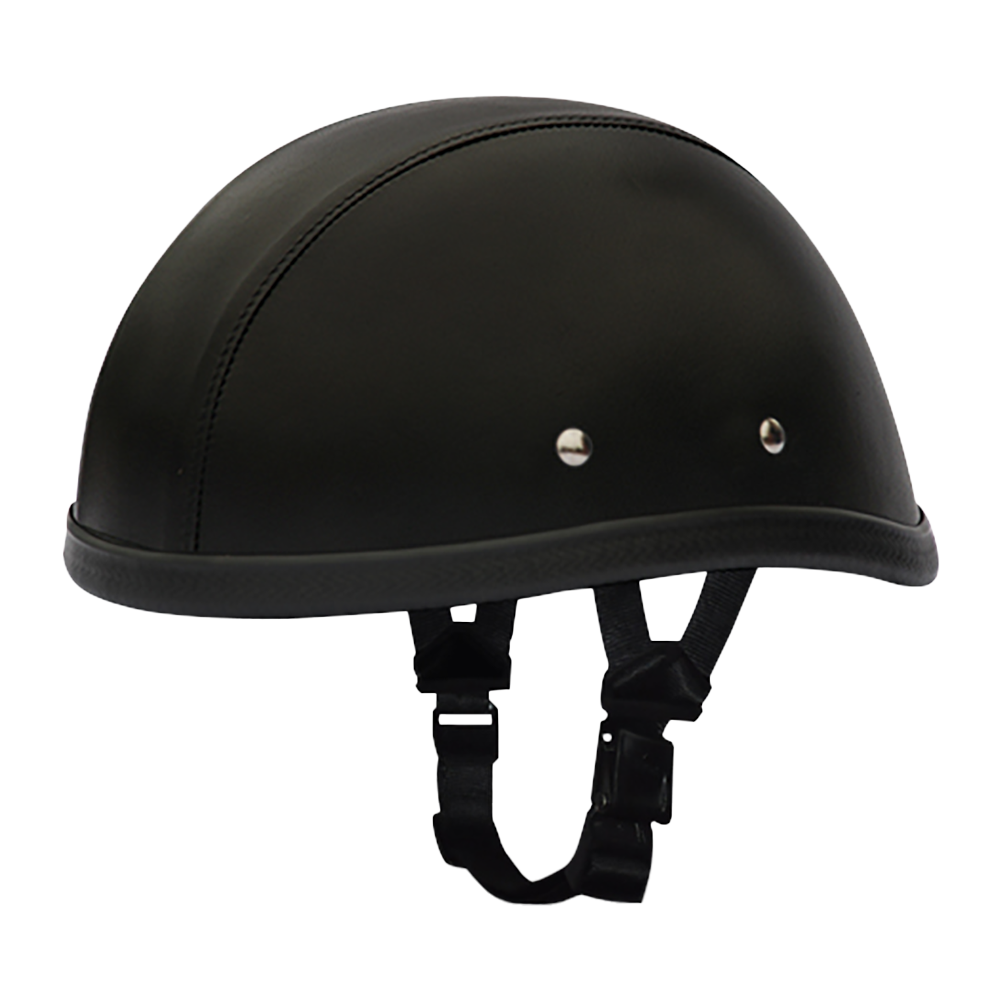 Novelty Eagle- Leather Covered NOVELTY LEATHER Daytona Helmets