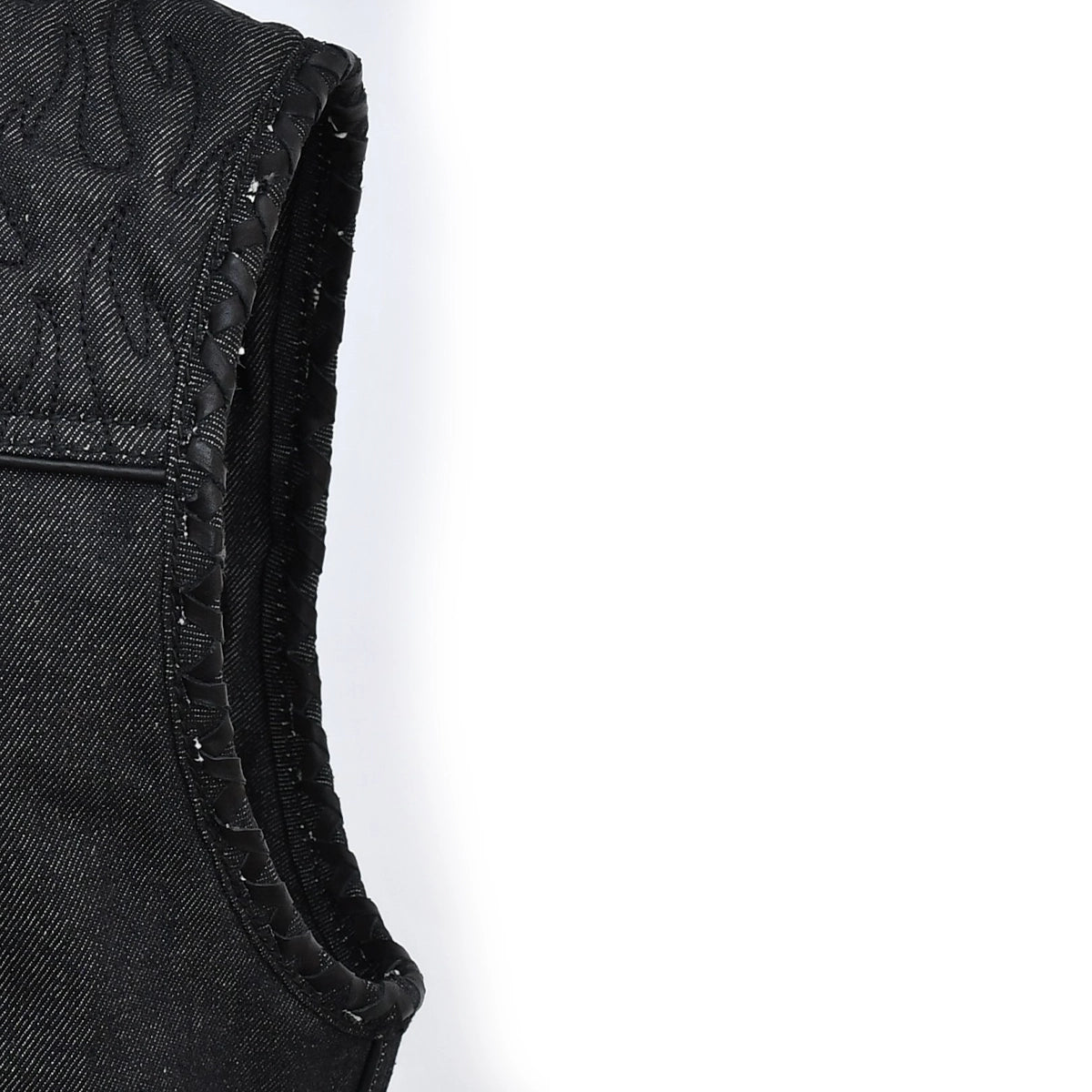 Breaker - Men's Raw Denim Motorcycle Vest Men's Leather Vest Vests