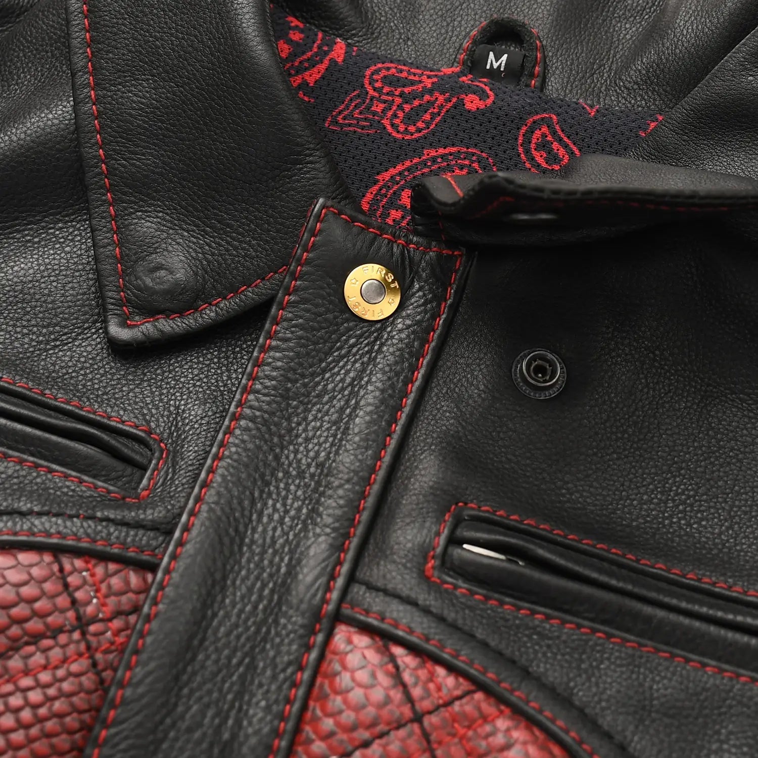 Redstrike Men’s Motorcycle Leather Jacket Men's Leather Jacket Jackets