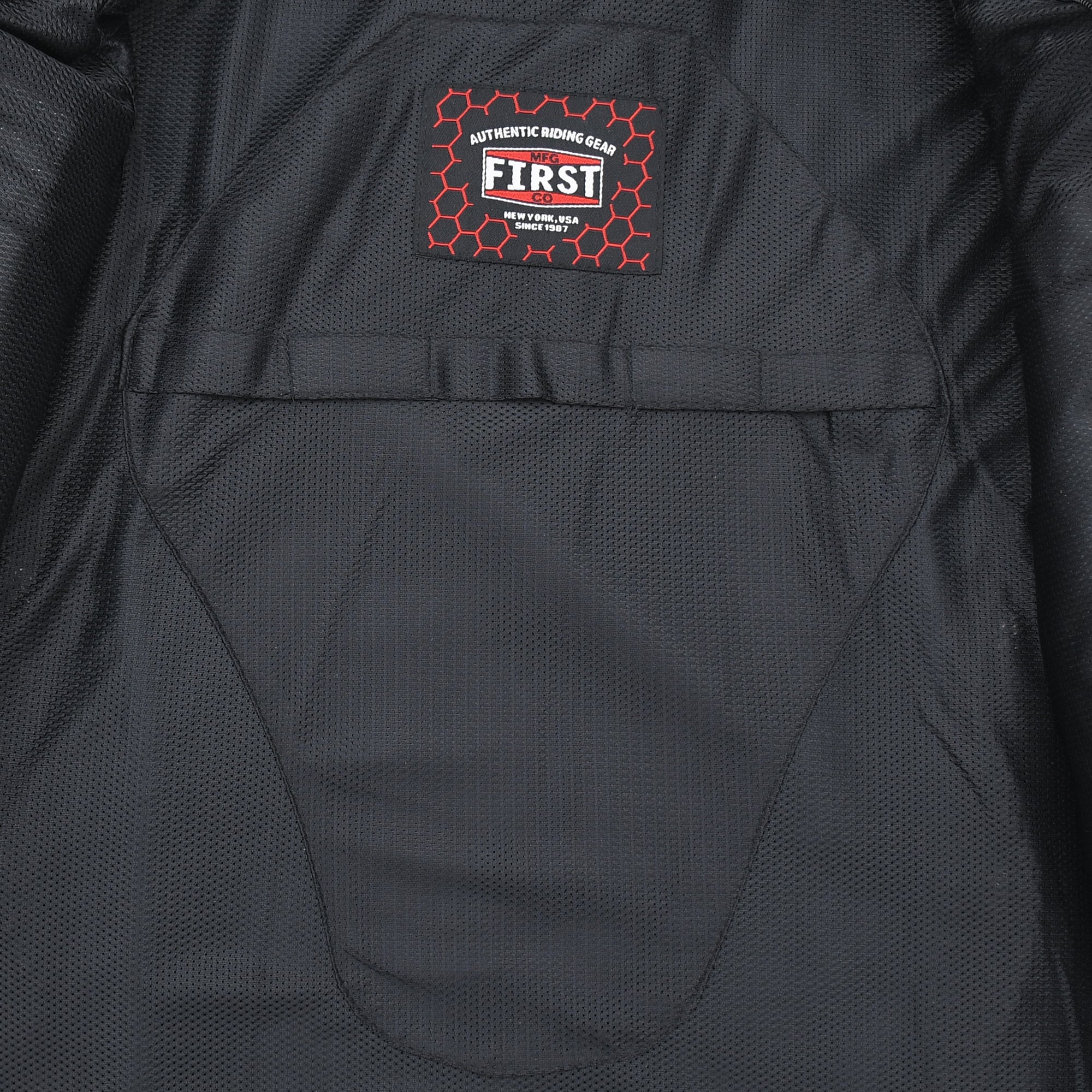 Chaos - Men's Leather Motorcycle Jacket Men's Leather Jacket First Manufacturing Company