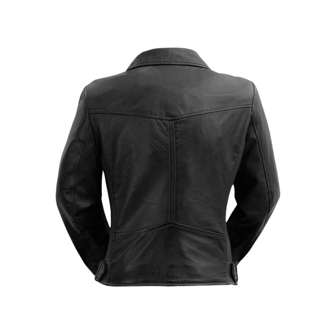 Chloe Womens Fashion Leather Jacket Women's Leather Jacket FMCo   