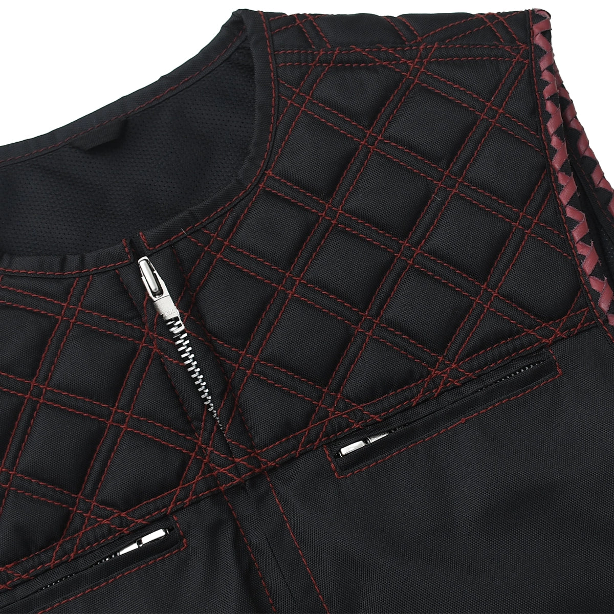 Blacktop - Men’s Cordura Motorcycle Vest Men's Leather Vest Vests