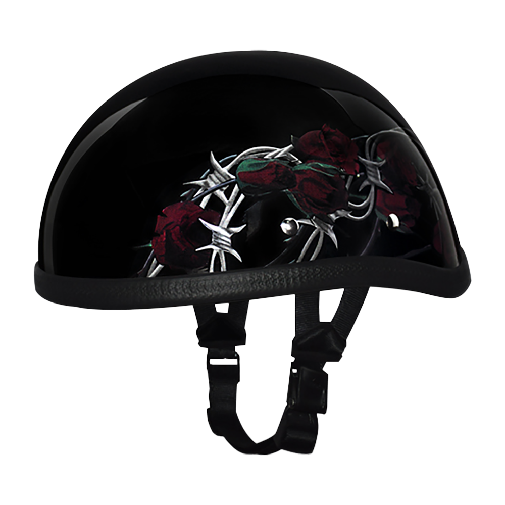 Novelty Eagle- W/ Barbed Roses NOVELTY GRAPHICS Daytona Helmets