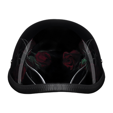 eagle novelty motorcycle helmet Novelty Eagle- W/ Barbed Roses