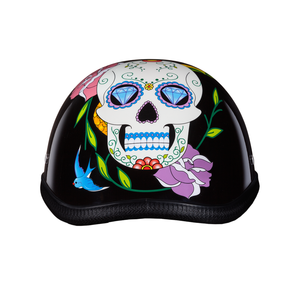eagle novelty motorcycle helmet Novelty Eagle- W/ Diamond Skull L