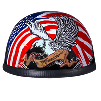 Novelty Eagle- W/ Freedom 2.0 NOVELTY GRAPHICS Daytona Helmets