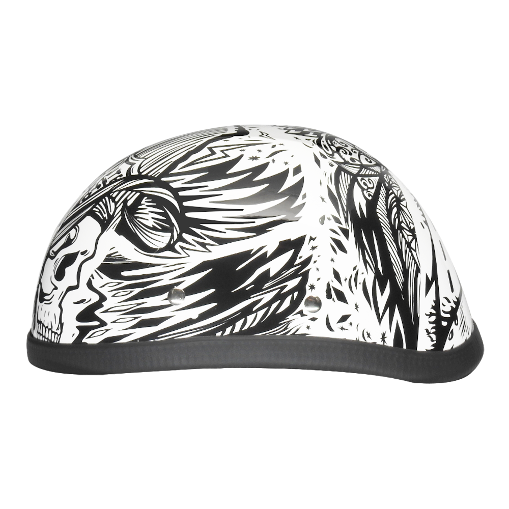 Novelty Eagle- W/ Live Fast NOVELTY GRAPHICS Daytona Helmets