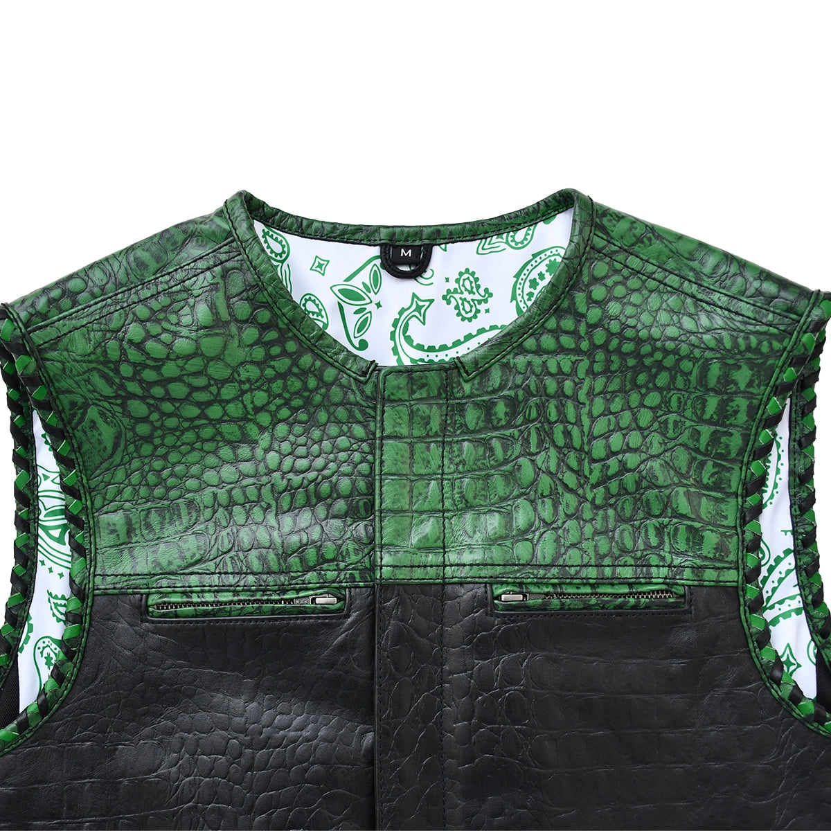 Overdrive - Men's Leather Motorcycle Vest