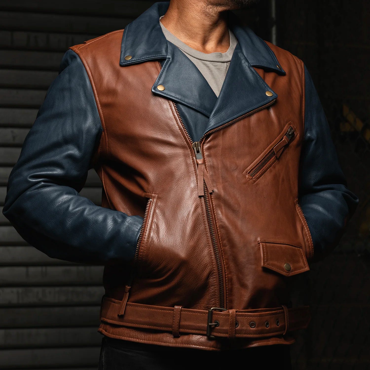 Custom MC Jacket - Men's Custom Builder First Manufacturing Company