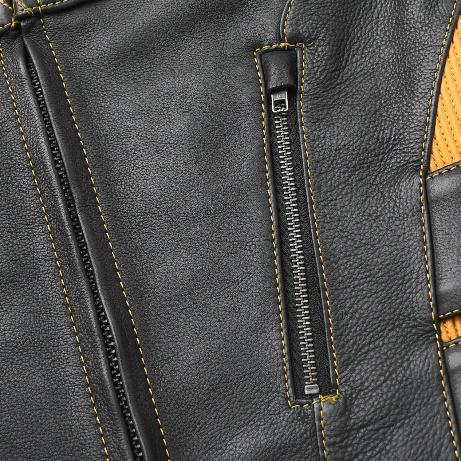 Tactical Emerald Men’s Motorcycle Leather Vest Men's Leather Vest Vests