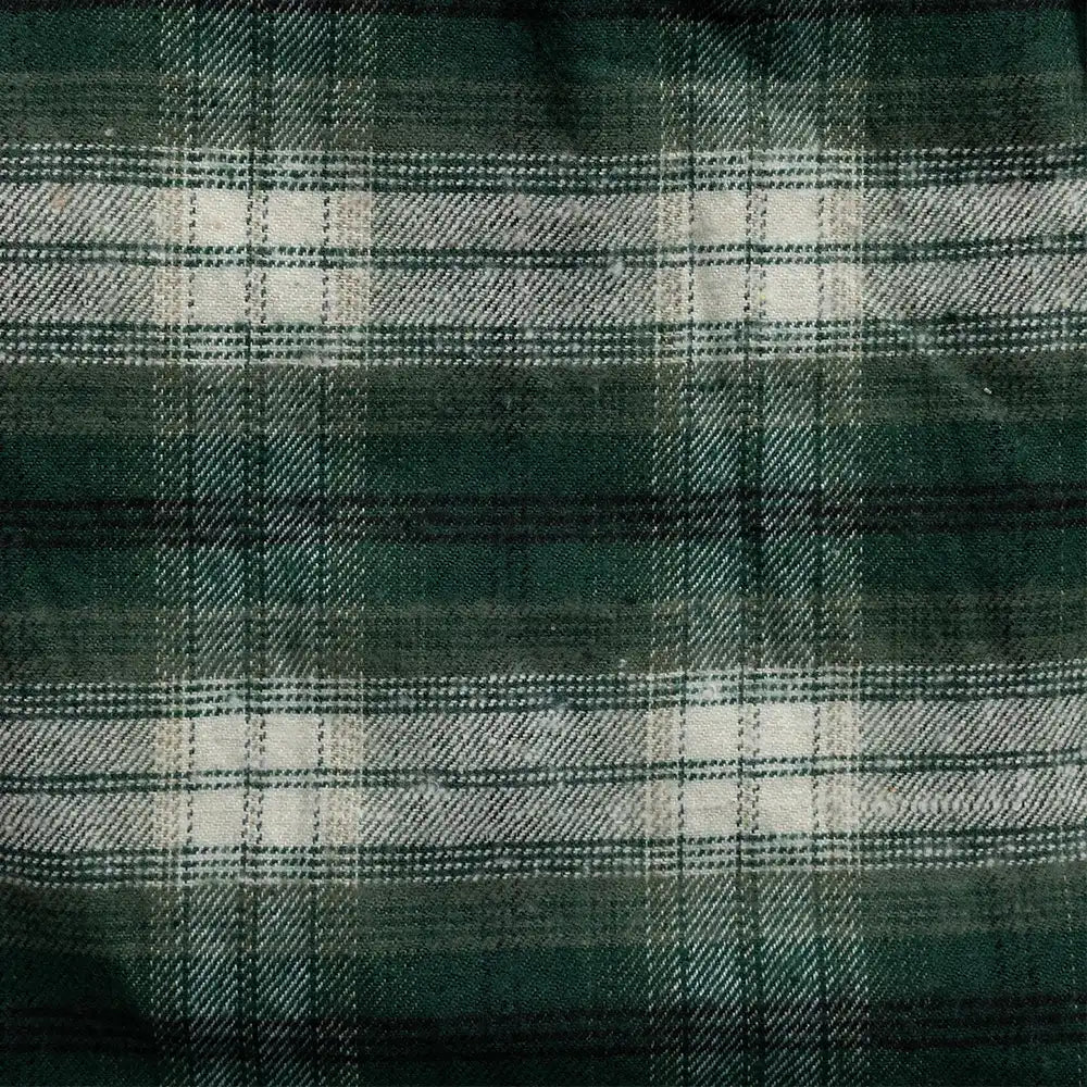 Vintage - Men’s Plaid Canvas Motorcycle flannel Shirt Men's Shirt First Manufacturing Company