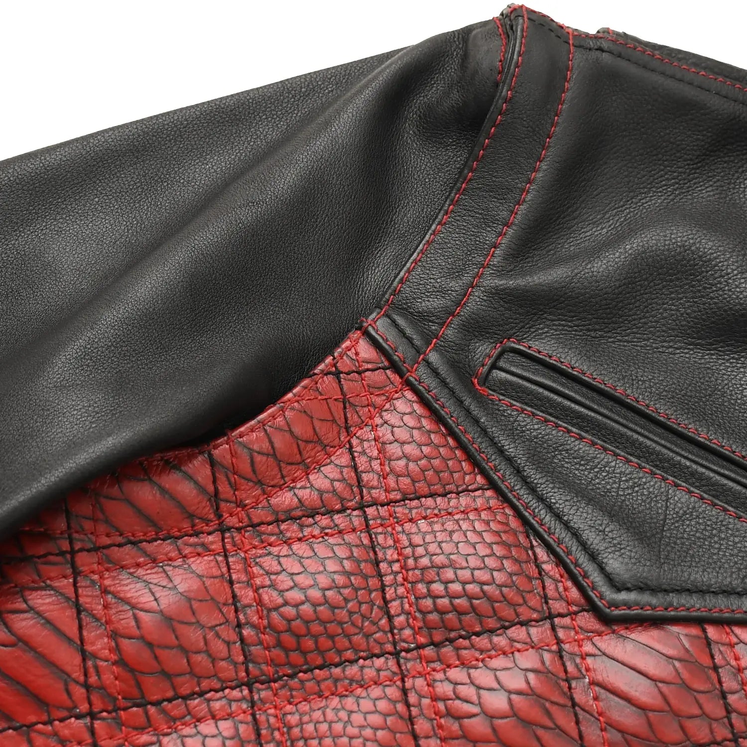 Redstrike Men’s Motorcycle Leather Jacket Men's Leather Jacket Jackets