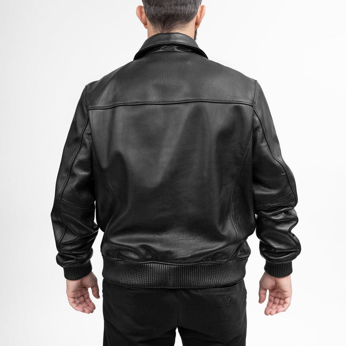 Allister Mens Fashion Leather Jacket Men's New Zealand Lambskin Jacket Whet Blu NYC   