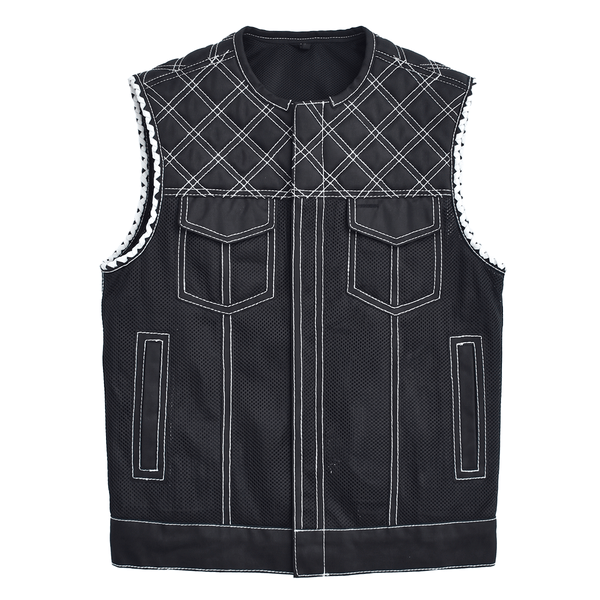 Drifter - Cordura/Mesh Men’s Motorcycle Vest Men's Leather Vest Vests