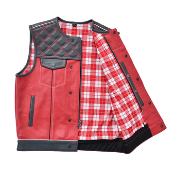 Apex - Men's Leather Motorcycle Vest
