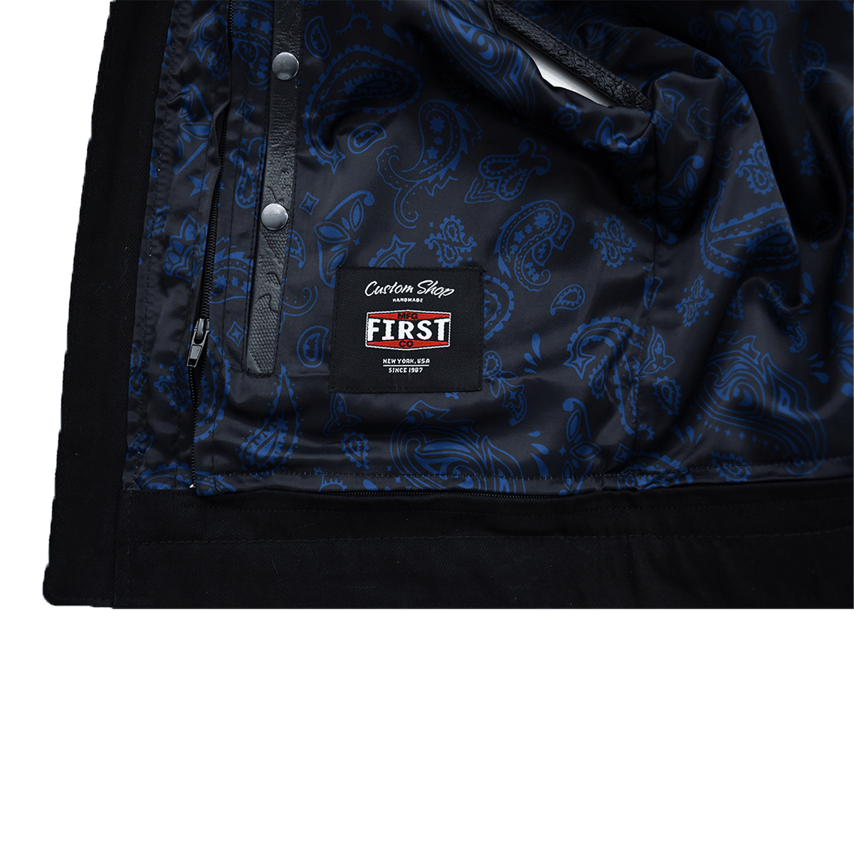 Road Rebel - Men’s Embossed Snake Pattern Motorcycle Vest