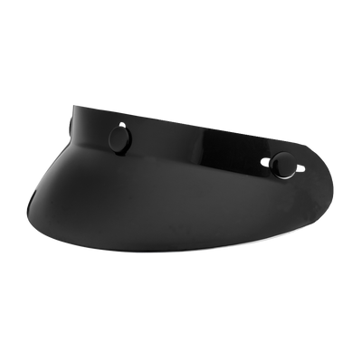 Bubble Visor- Gloss Black BUBBLE VISOR Daytona Helmets
