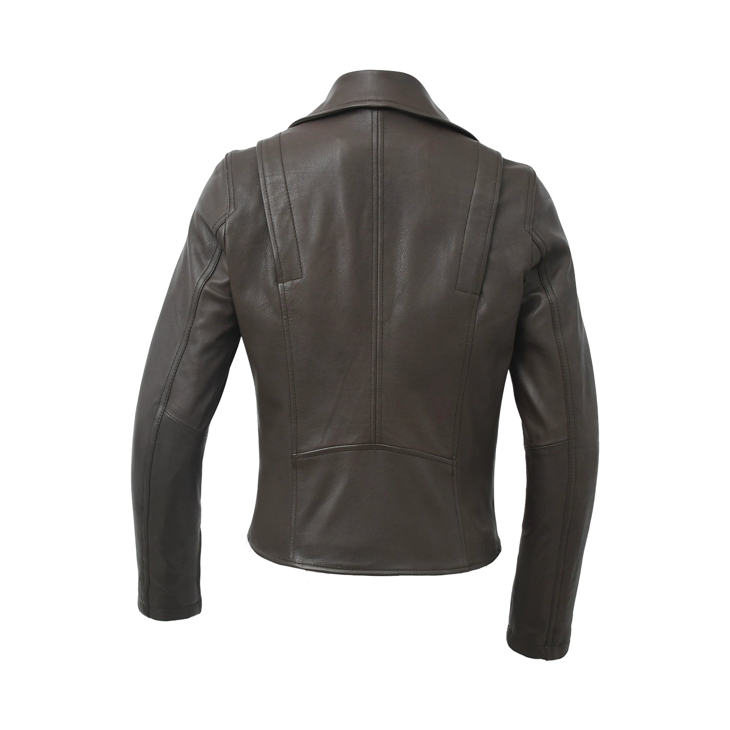 Lennox  Moto Style Leather Jacket Women's Fashion Leather Jacket FMCo   