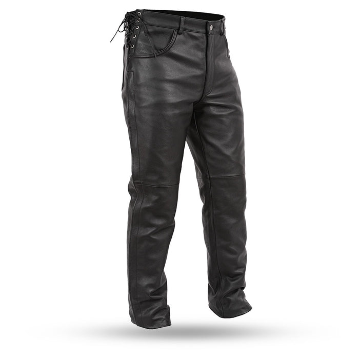 Baron - Men's Leather Pants Men's Leather Pants First Manufacturing Company 30 Black 