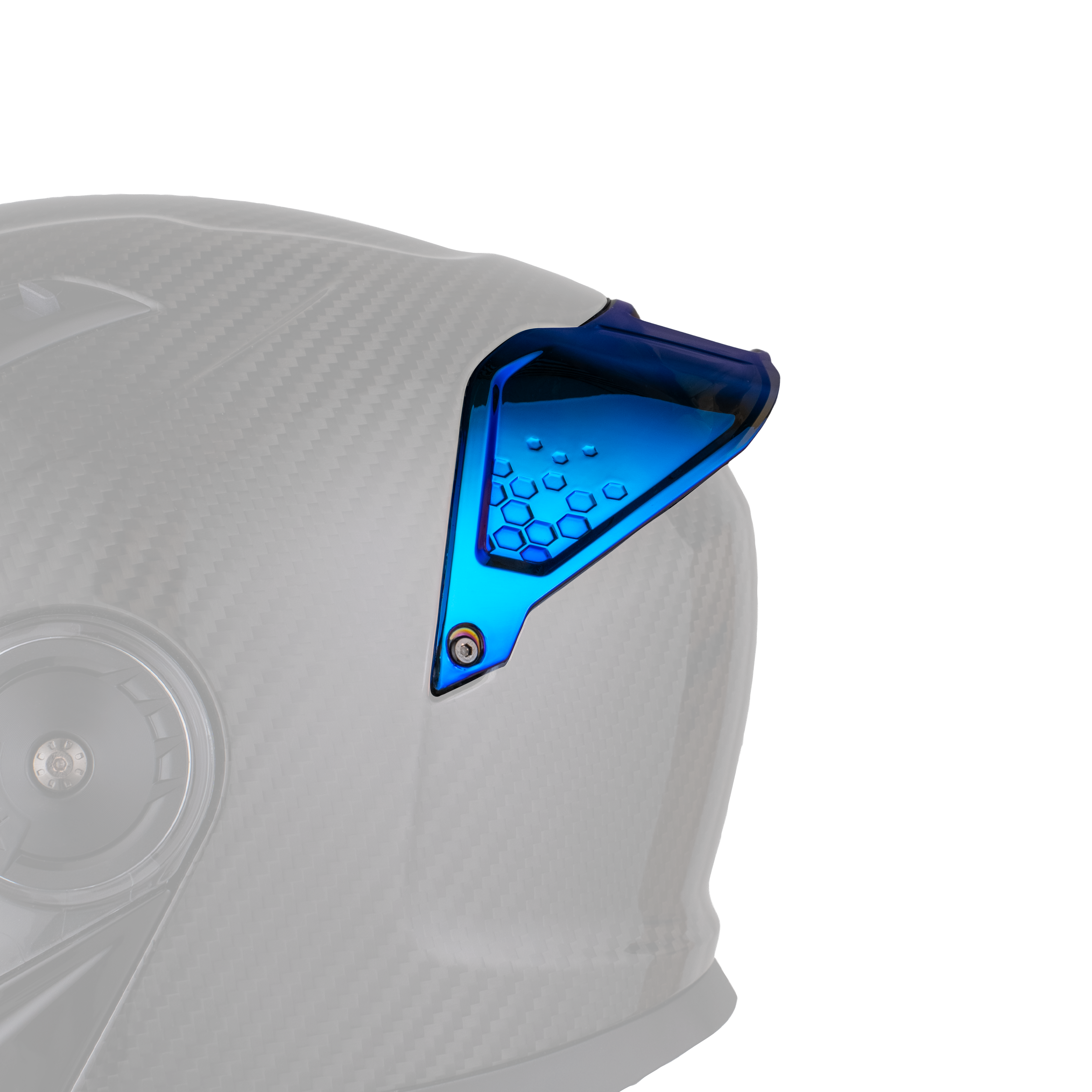C6 Rear Spoiler Revo- Blue C6 SPOILERS Daytona Helmets