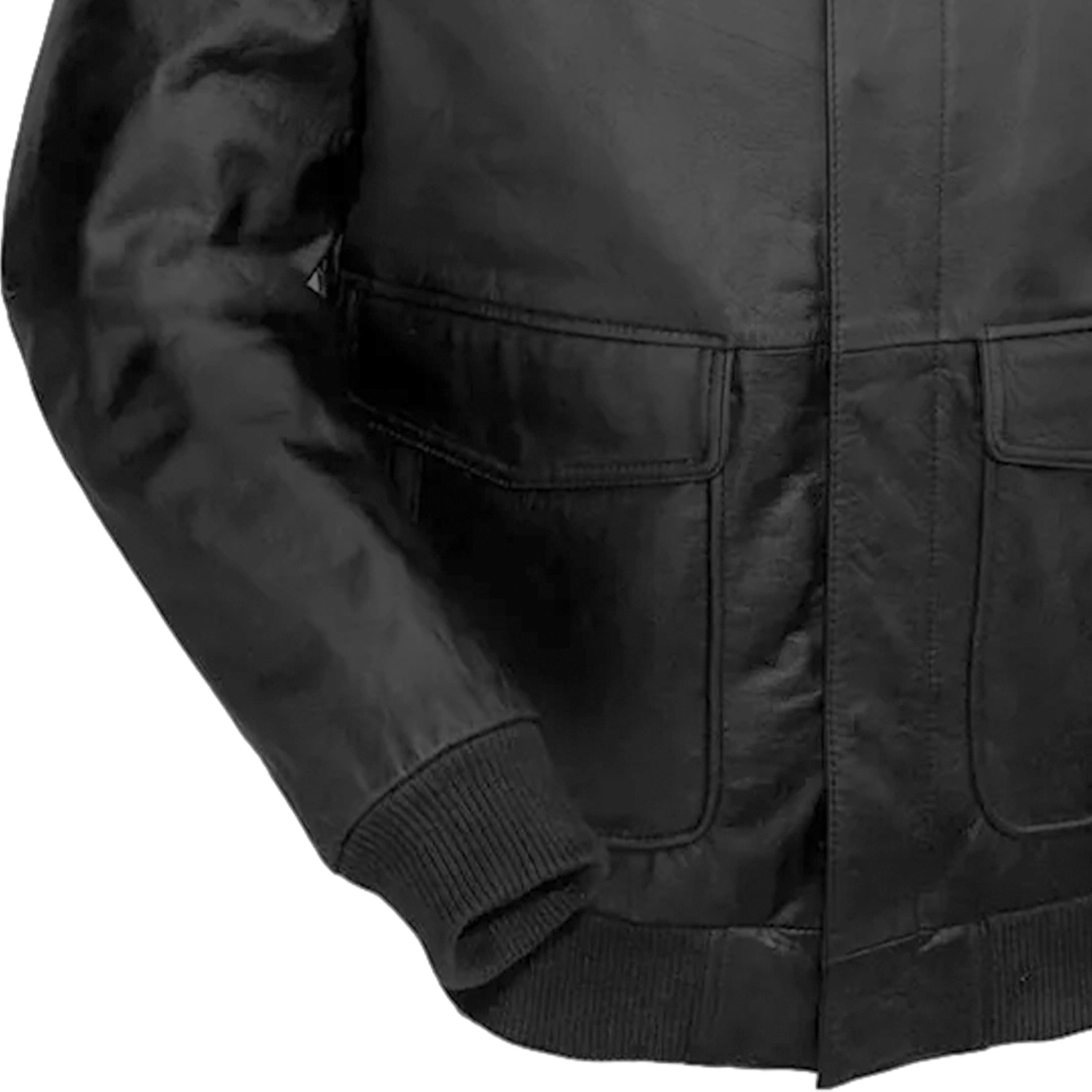 Bomber Men's Fashion Leather Jacket Men's Bomber Jacket FMCo   