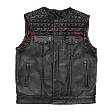 ジャケット・アウター CTHY REBUILDING STANDCOLLAR VEST cal-moleskin-quilted-vest-
