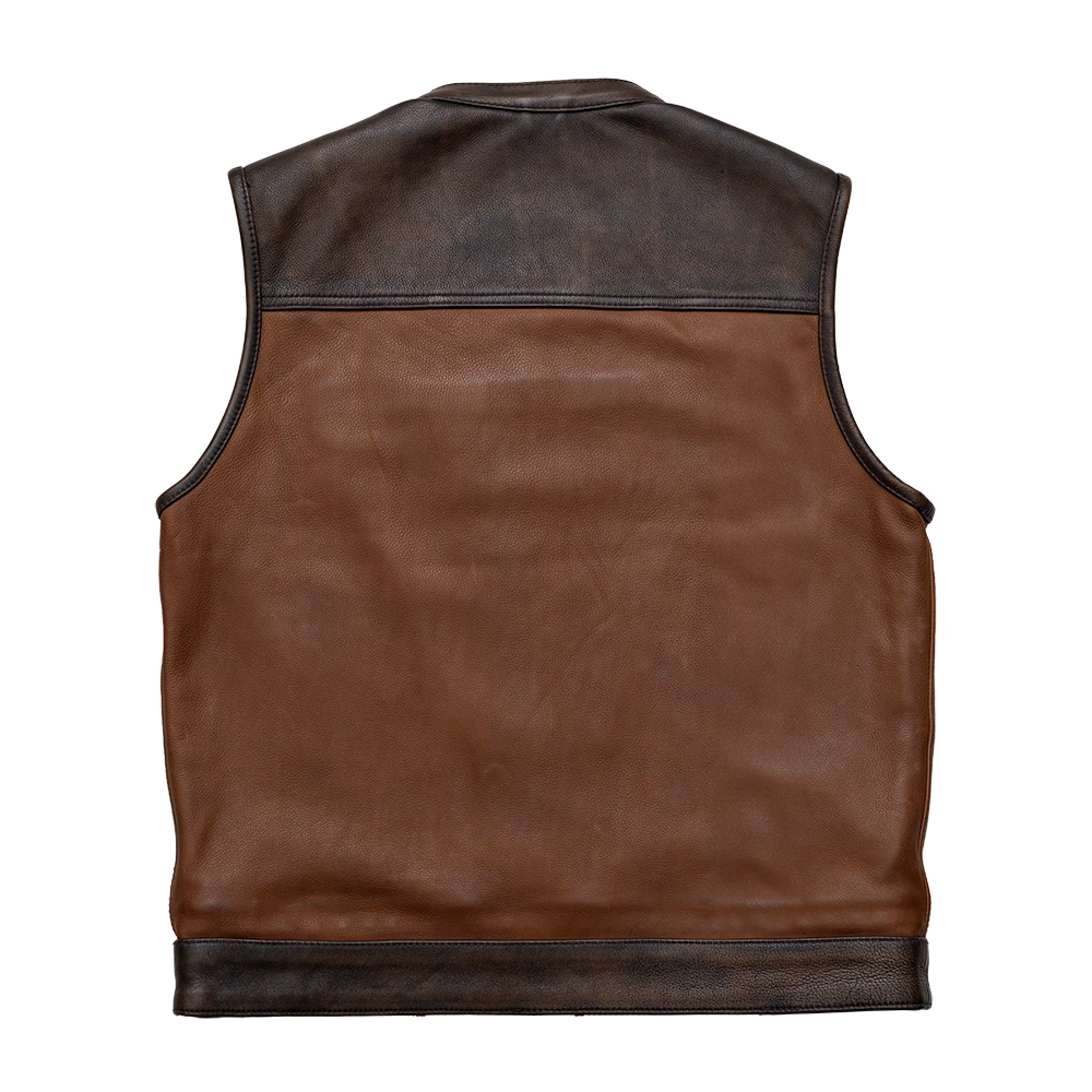 Gunner Men's Leather Motorcycle Vest (Limited Edition) – First ...