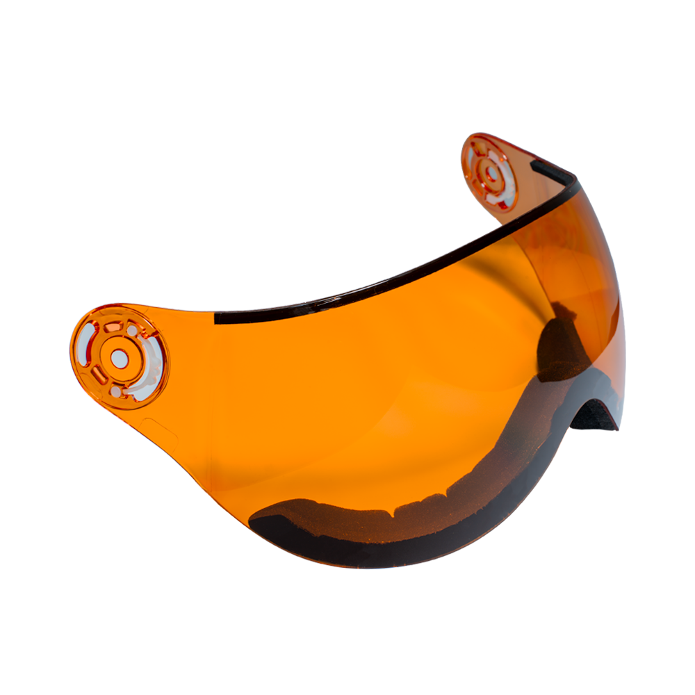 Carver Shield- Orange CARVER SHIELD Daytona Helmets