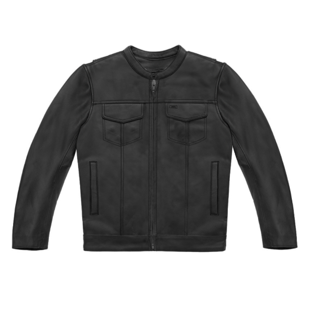 Men's Center Zipper Custom Jacket