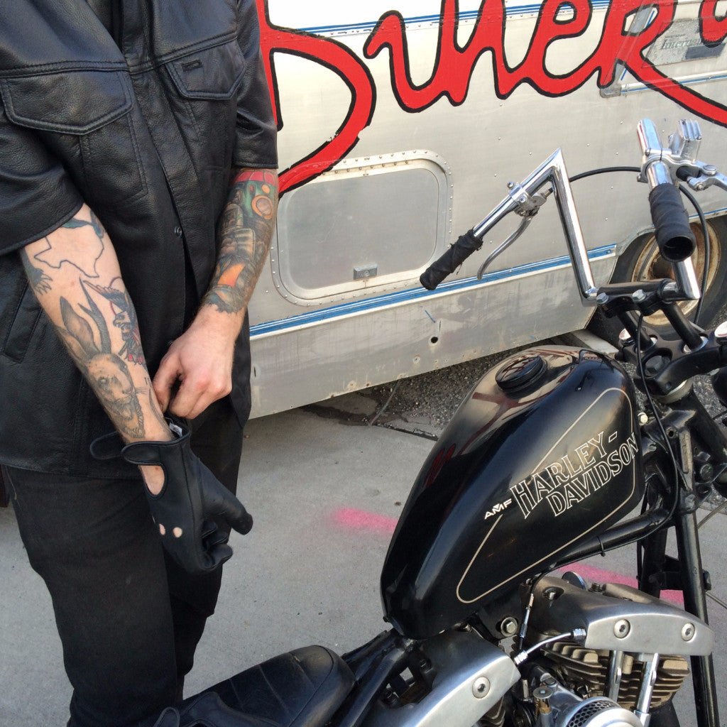 Classic Men's Driving Style Motorcycle Glove Men's Gloves Accessories
