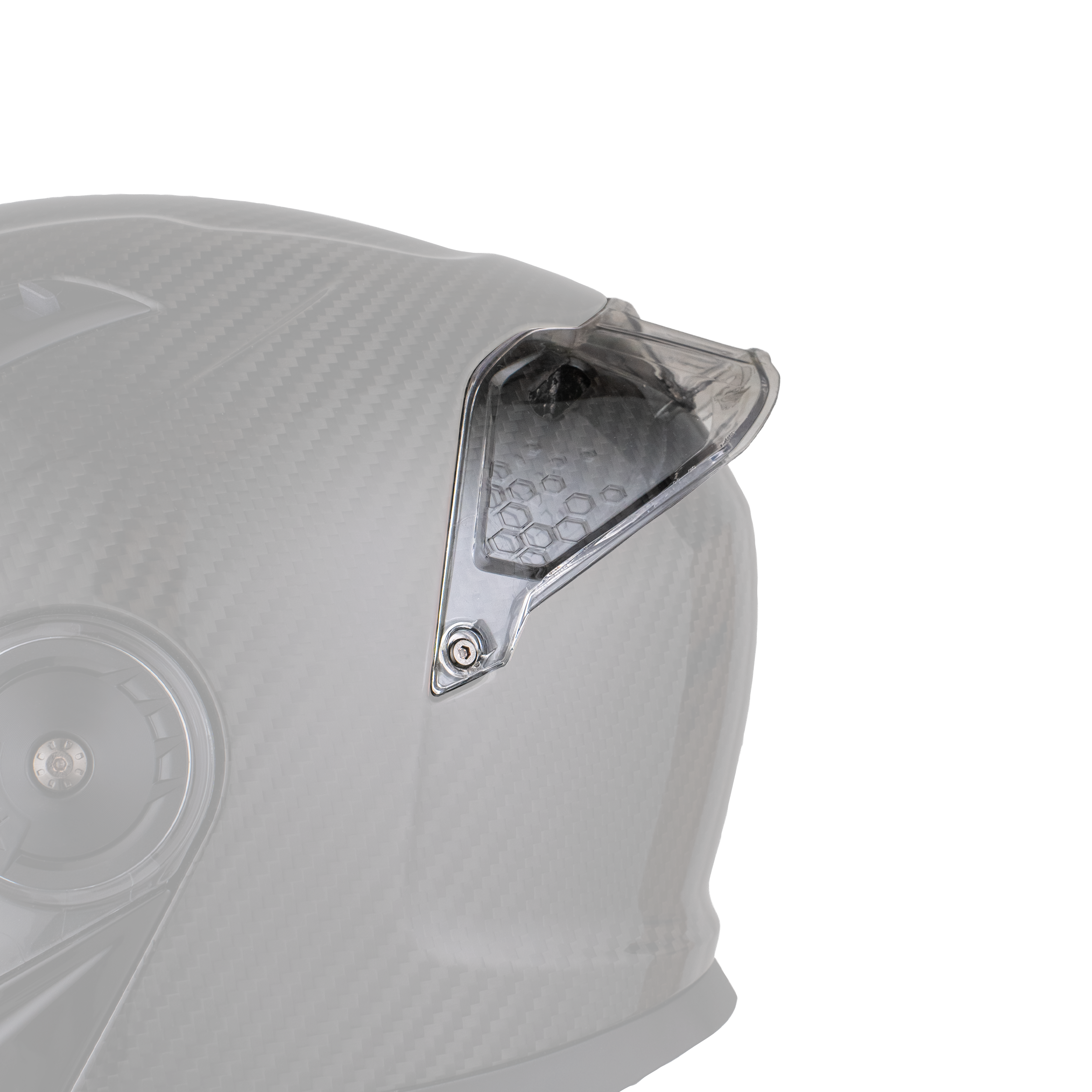 C6 Rear Spoiler- Clear C6 SPOILERS Daytona Helmets