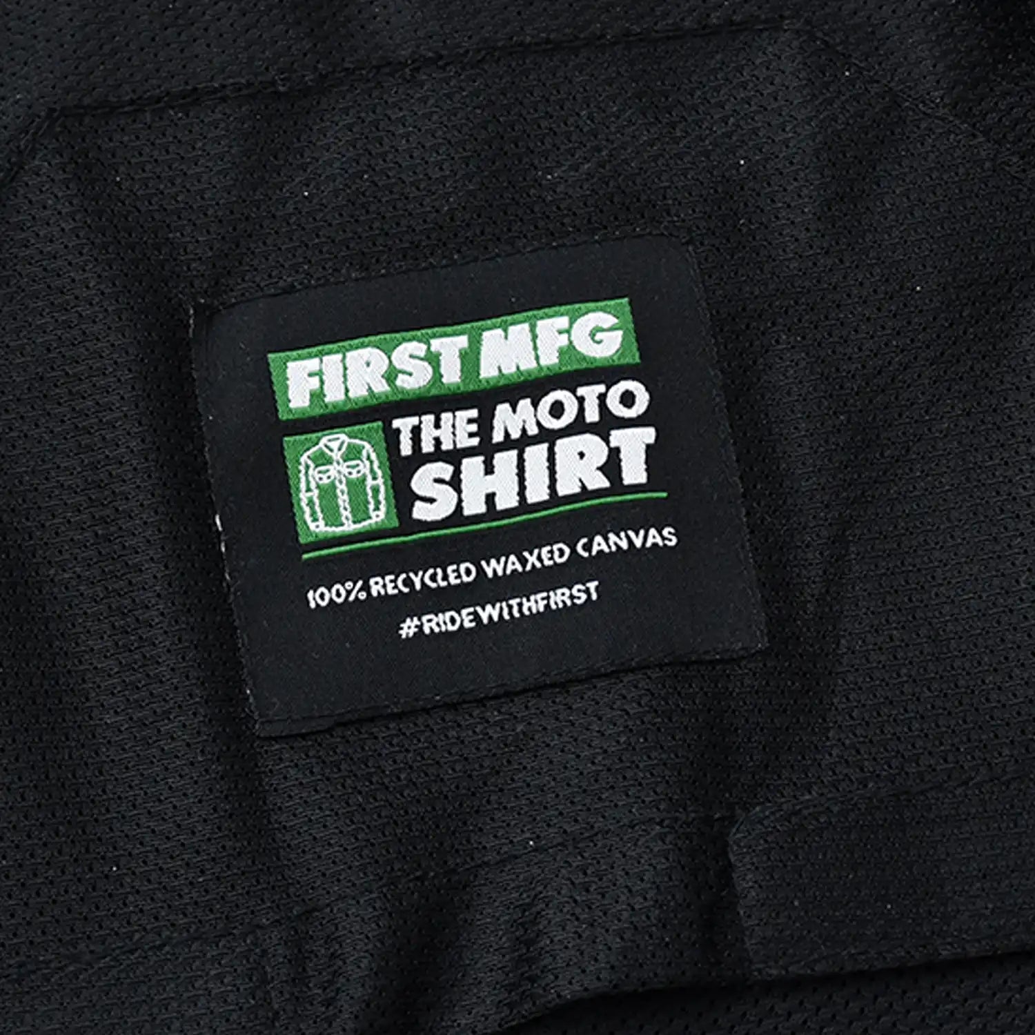 The Moto Shirt - Recycled Canvas Men's Shirt First Manufacturing Company