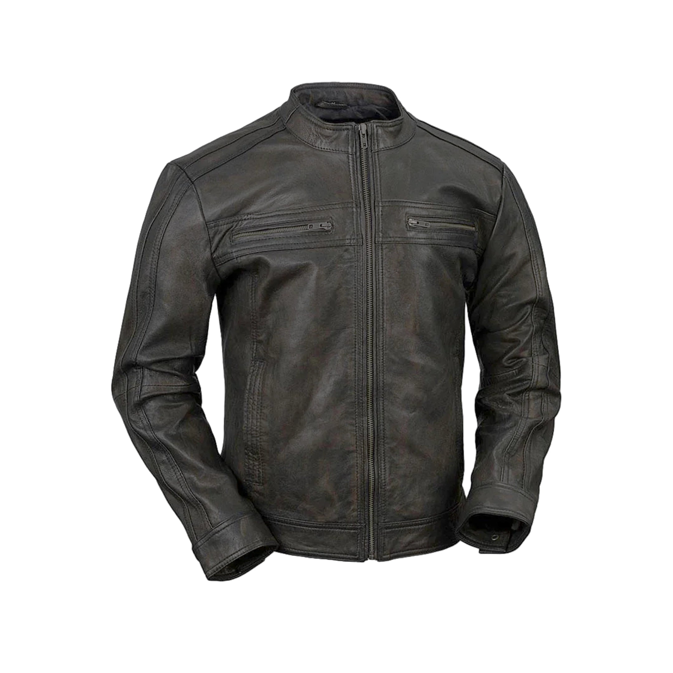 Cruiser Mens Leather Jacket Men's Leather Jacket FMCo   