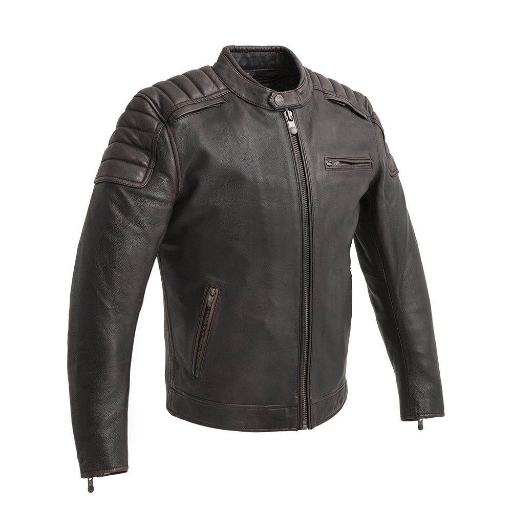 MENS TRIUMPH GOR-TEX LEATHER MOTORCYCLE JACKET - clothing & accessories -  by owner - craigslist