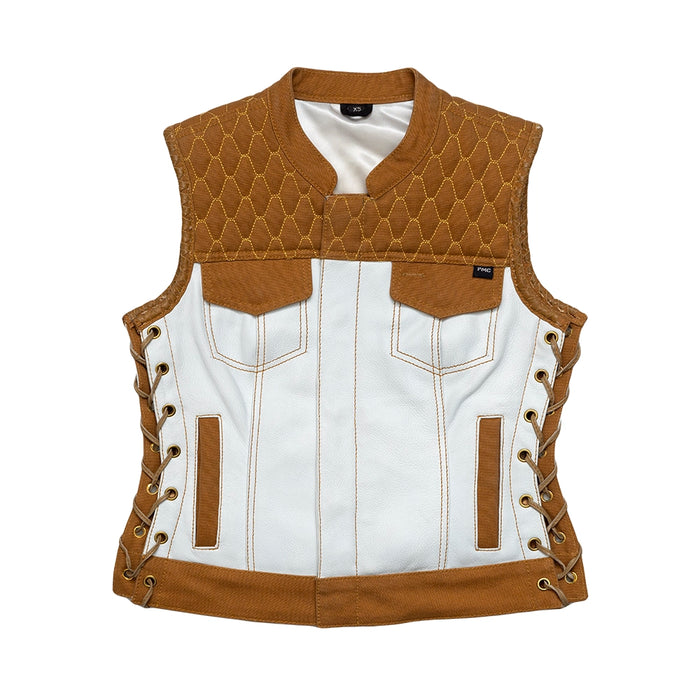 Women's Customs 1 of 1 limited edition Size XS Men's Leather Vest GARAGE SALE   