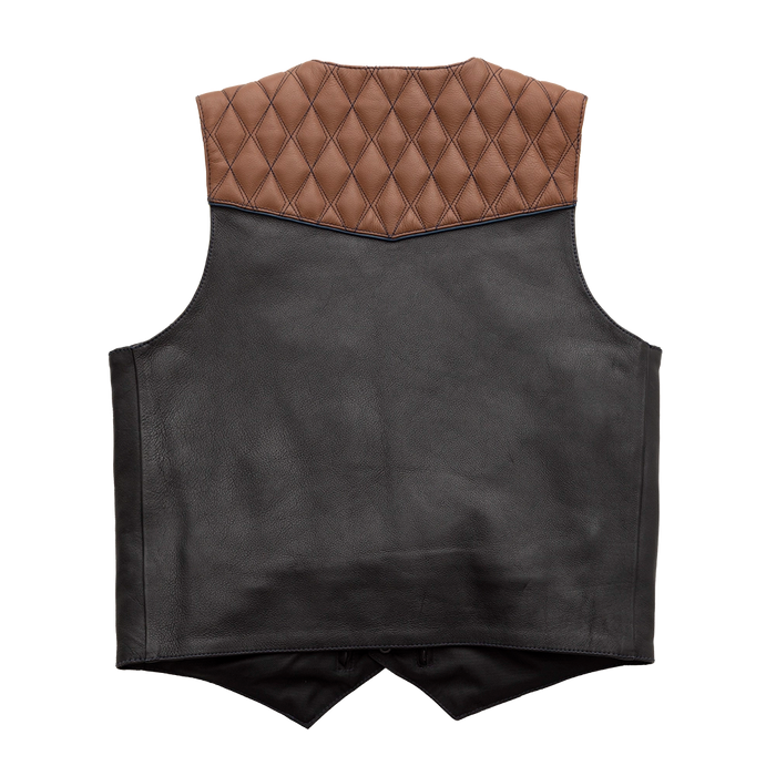 Men's Customs limited edition - Western Style Men's Leather Vest GARAGE SALE   