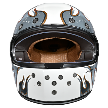 dot vintage style motorcycle helmets Daytona Retro Full Face Helmet: - Dull Black W/ Dull Black Accents density EPS liner provides superior impact protection DOT Vintage Half Helmet |