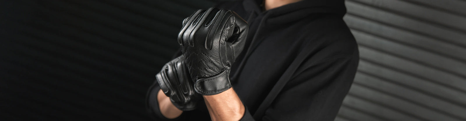 Men’s Deerskin Motorcycle Gloves