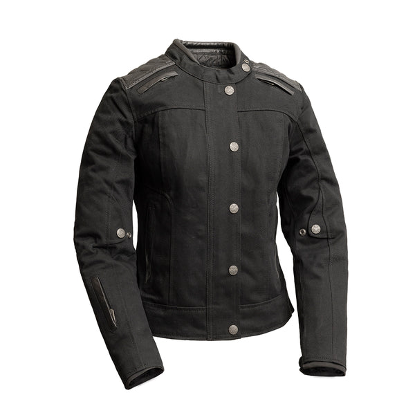 Diamond Back - Women's Motorcycle Jacket Women's Jacket Jackets Black XS