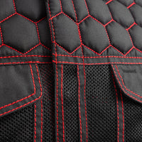 Hornet Moto Mesh Men's Club Style Vest Men's Leather Vest First Manufacturing Company   