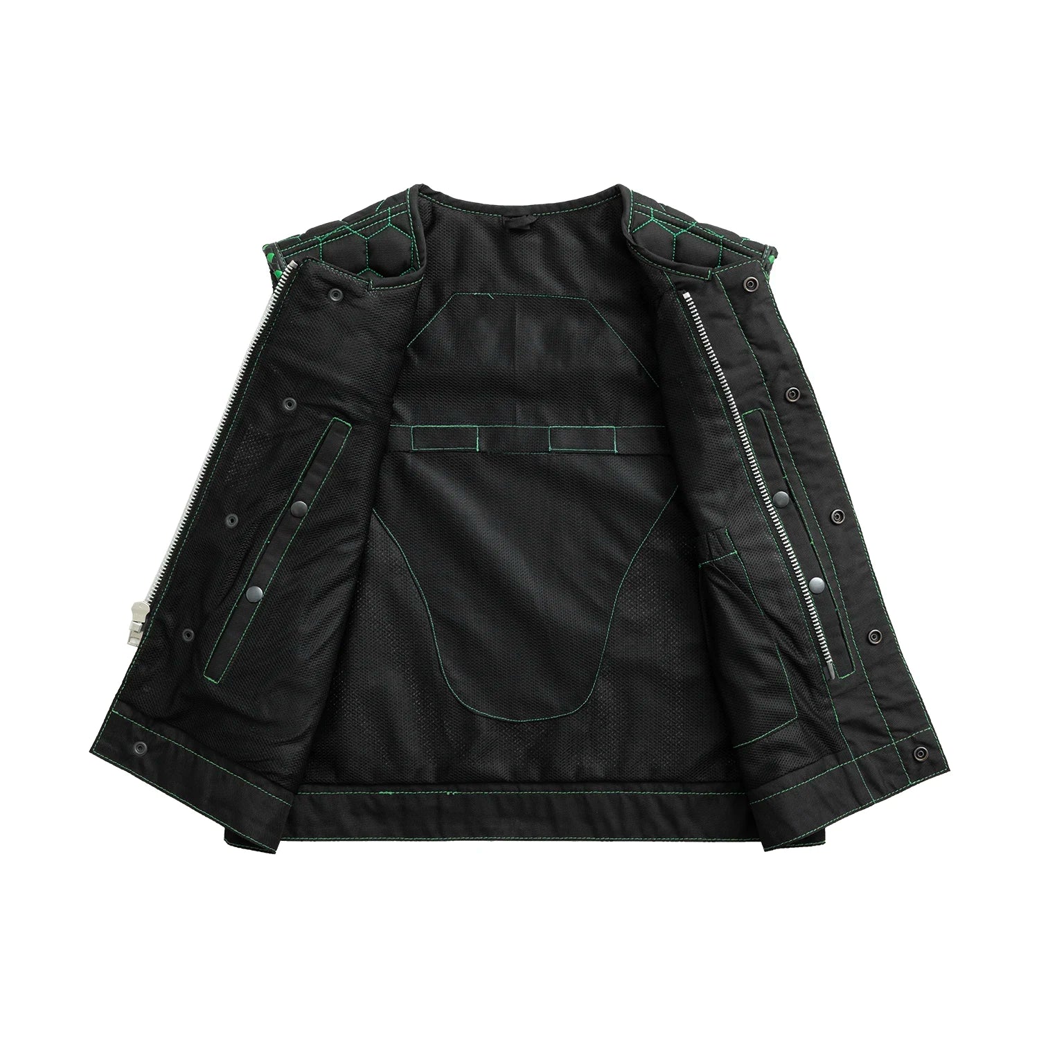 Lowside Hornet Moto Mesh Men's Club Style Vest Men's Moto Mesh Vests First Manufacturing Company   